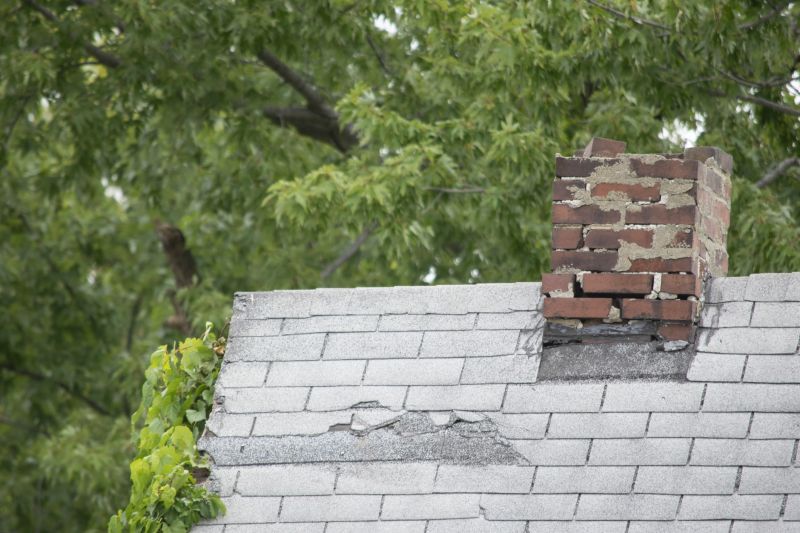 Brick Chimney Demolition