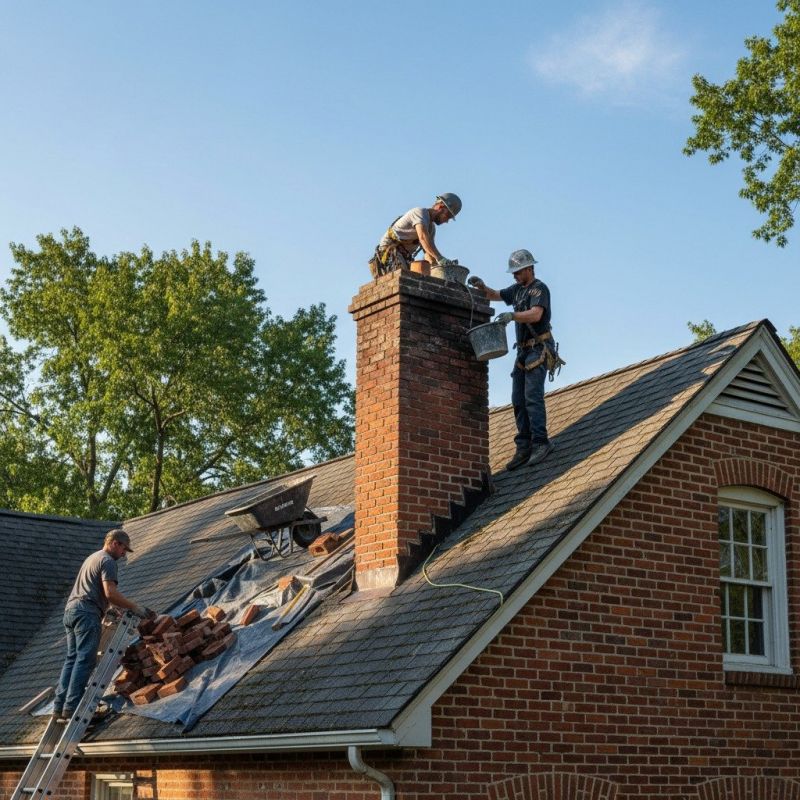 Brick Chimney Replacement